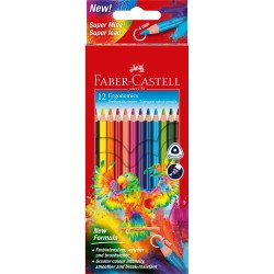 Színes ceruza készlet háromszögletű papagáj Faber-Castell  12klf. szín Író- irodaszer, papíráru Faber - Castell