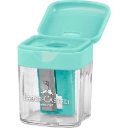 Hegyező mini tartályos Faber-Castell vegyes pasztell színben kék,rózsaszín,zöld,lila Hegyező Faber - Castell