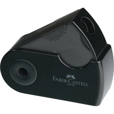 Hegyező mini tartályos SLEEVE harmónia színben Faber-Castell égkék,fekete,rózsaszín