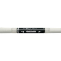 Akril marker kétvégű MULTIMARK 101 Faber-Castell fehér