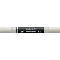 Akril marker kétvégű MULTIMARK 101 Faber-Castell fehér