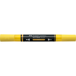 Akril marker kétvégű MULTIMARK 108 Faber-Castell sárga