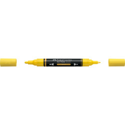Akril marker kétvégű MULTIMARK 108 Faber-Castell sárga Dekormarker Faber - Castell