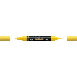 Akril marker kétvégű MULTIMARK 108 Faber-Castell sárga Dekormarker Faber - Castell