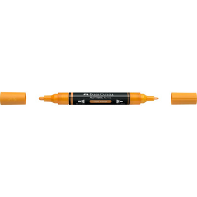 Akril marker kétvégű MULTIMARK 309 Faber-Castell világos narancs