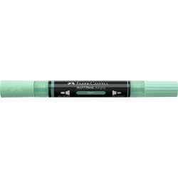 Akril marker kétvégű MULTIMARK 412 Faber-Castell mentazöld