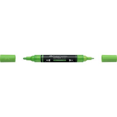 Akril marker kétvégű MULTIMARK 112 Faber-Castell levélzöld