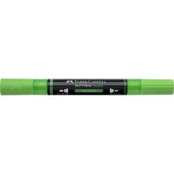 Akril marker kétvégű MULTIMARK 112 Faber-Castell levélzöld