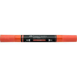 Akril marker kétvégű MULTIMARK 115 Faber-Castell narancs