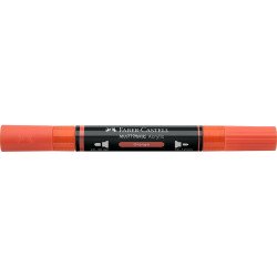 Akril marker kétvégű MULTIMARK 115 Faber-Castell narancs