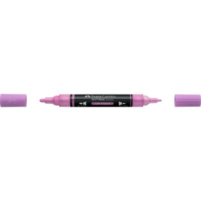 Akril marker kétvégű MULTIMARK 119 Faber-Castell világos magenta