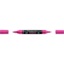 Akril marker kétvégű MULTIMARK 125 Faber-Castell fukszia Dekormarker Faber - Castell