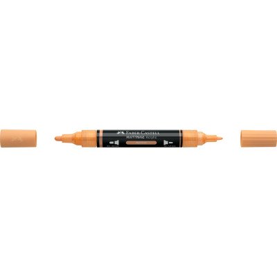 Akril marker kétvégű MULTIMARK 416 Faber-Castell barack