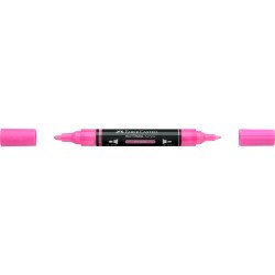 Akril marker kétvégű MULTIMARK 329 Faber-Castell pink Dekormarker Faber - Castell