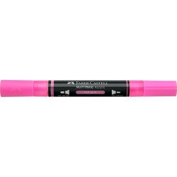 Akril marker kétvégű MULTIMARK 329 Faber-Castell pink