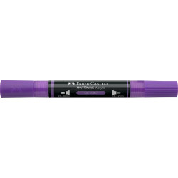 Akril marker kétvégű MULTIMARK 136 Faber-Castell levendula