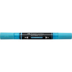 Akril marker kétvégű MULTIMARK 148 Faber-Castell jégkék