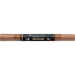 Akril marker kétvégű MULTIMARK 252 Faber-Castell réz