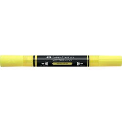 Akril marker kétvégű MULTIMARK 256 Faber-Castell neon sárga