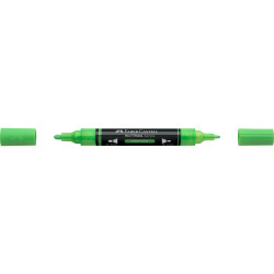 Akril marker kétvégű MULTIMARK 257 Faber-Castell neon zöld Dekormarker Faber - Castell