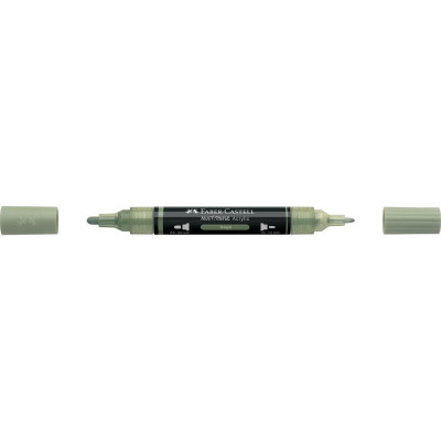 Akril marker kétvégű MULTIMARK 172 Faber-Castell zsályazöld
