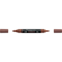 Akril marker kétvégű MULTIMARK 378 Faber-Castell gesztenyebarna Dekormarker Faber - Castell