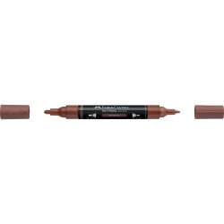 Akril marker kétvégű MULTIMARK 378 Faber-Castell gesztenyebarna Dekormarker Faber - Castell