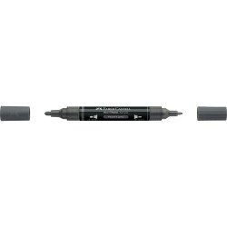 Akril marker kétvégű MULTIMARK 181 Faber-Castell Payne-szürke Dekormarker Faber - Castell