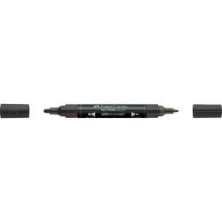 Akril marker kétvégű MULTIMARK 299 Faber-Castell fényes fekete Dekormarker Faber - Castell