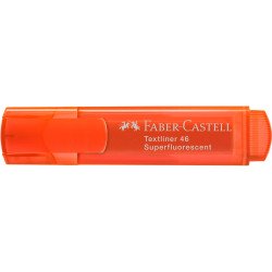 Szövegkiemelő 1-5mm vágott hegyű Faber-Castell 46 fluoreszkáló narancs