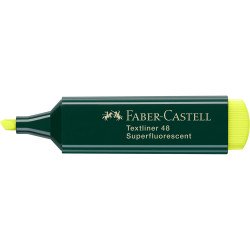 Szövegkiemelő 1-5mm vágott hegyű Faber-Castell 48 fluoreszkáló sárga Író- irodaszer, papíráru Faber - Castell
