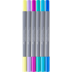 Rostirón, filctoll készlet akvarell kétvégű GOLDFABER AQUA Kagyló szimfónia Faber-Castell 4klf. szín