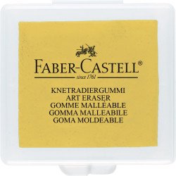 Gyurmaradír műanyag dobozban vegyes színben Faber-Castell sárga,piros,kék
