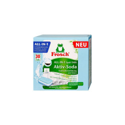 Mosogatógép tabletta all in one 30 db/doboz Frosch aktív szóda Gépi mosogatás Frosch