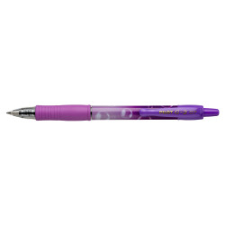Zseléstoll 0,7mm, nyomógombos Pilot G-2 Bubble lila test, írásszín kék Író- irodaszer, papíráru Pilot