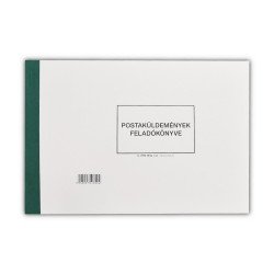Postaküldemények feladókönyve A4, fekvő 150 lapos C.7976-12/UJ Író- irodaszer, papíráru Bluering