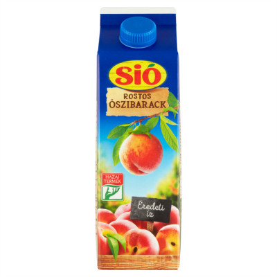 Üdítőital 1l SIÓ őszibarack 12 %