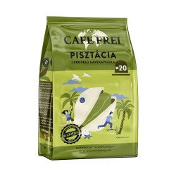 Kávékapszula, Nespresso kompatibilis, Cafe Frei, pisztácia 20db kapszula Iroda üzemeltetés, munkavédelem Cafe Frei