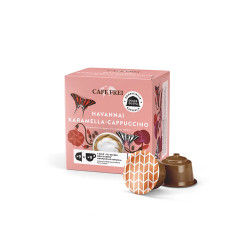 Kávékapszula, Dolce Gusto kompatibilis, Cafe Frei Havannai karamella-cappuccino 9db kapszula Iroda üzemeltetés, munkavédelem Cafe Frei