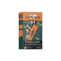 Kávé instant, 10 x 17g, 3in1 Cafe Frei Skót Karamell-Fudge Instant kávék Cafe Frei