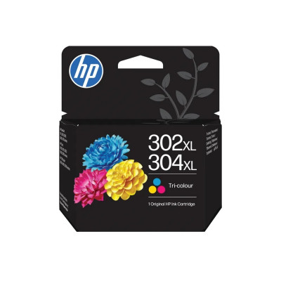 Hp 302XL/304XL/B7RT8AE tintapatron color ORIGINAL