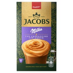 Kávé instant, 8 x 15,8g, Jacobs Capuccino Milka Instant kávék Jacobs