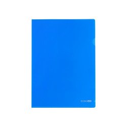 Genotherm `L` A4, PP 180 micron fényes, víztiszta, Economix kék 10db/csomag Író- irodaszer, papíráru Economix