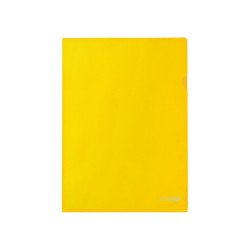 Genotherm `L` A4, PP 180 micron fényes, víztiszta, Economix sárga  10db/csomag Író- irodaszer, papíráru Economix