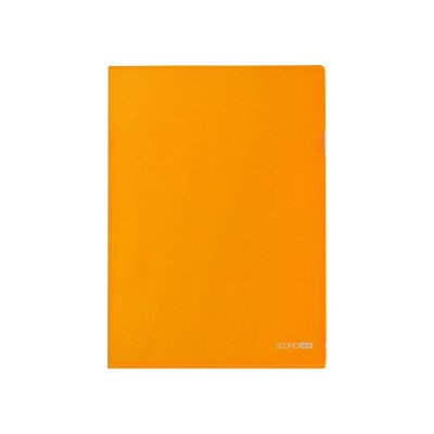Genotherm `L` A4, PP 180 micron fényes, víztiszta, Economix narancssárga  10db/csomag
