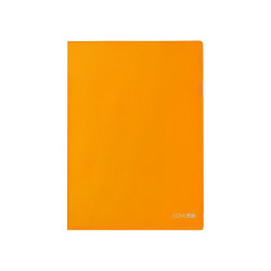 Genotherm `L` A4, PP 180 micron fényes, víztiszta, Economix narancssárga  10db/csomag Író- irodaszer, papíráru Economix