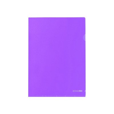 Genotherm `L` A4, PP 180 micron fényes, víztiszta,  Economix lila   10db/csomag