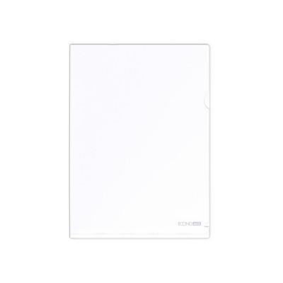 Genotherm `L` A4, PP 180 micron fényes, víztiszta,  Economix fehér  10db/csomag