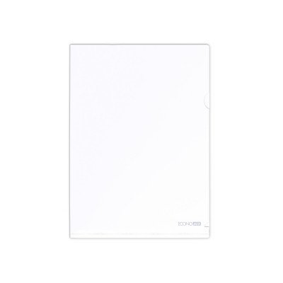 Genotherm `L` A4, PP 180 micron fényes, víztiszta,  Economix fehér  10db/csomag