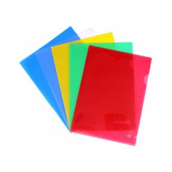 Genotherm `L` A5, PP 180 micron fényes  10db/csomag, Economix vegyes színek Író- irodaszer, papíráru Economix